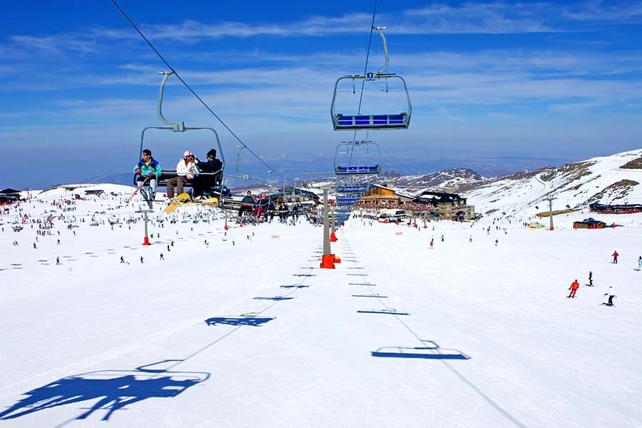 Skiing in Spain